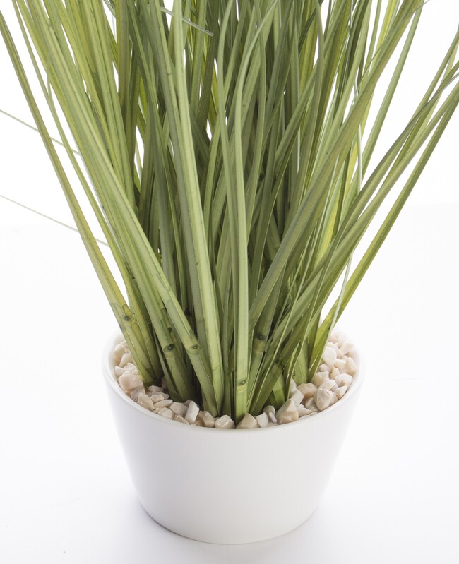 Nicco E, sztuczna trawa w ceramicznej doniczce, wys.25cm