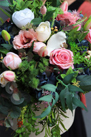 Celinna Genotte, flowerbox z tulipanami