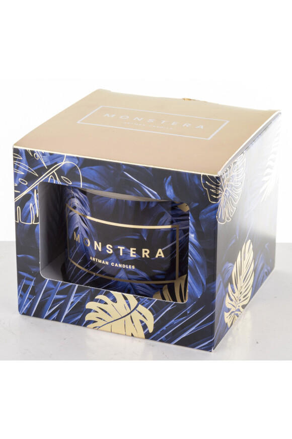 Monstera Blue świeca zapachowa tendom.pl