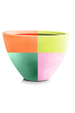 Queen, donica fiberglass w kolorze RAL, wym.35x55x28cm