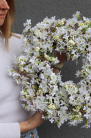 Białe Bzy, wiosenny wianek z bzem