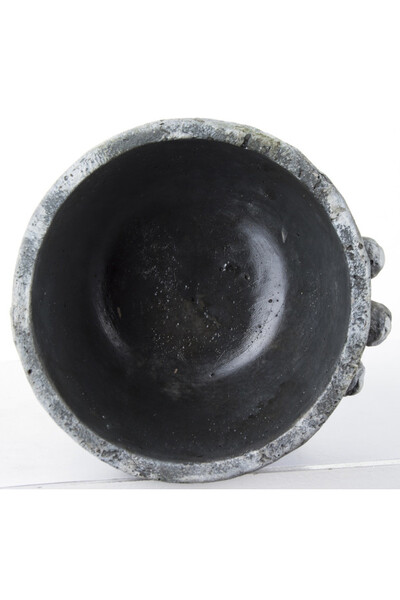 cementowa osłonka / donica, W Twoich dłoniach E, wym.36.5x18x16.5cm