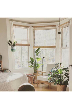 Melar Oscuro, osłonka doniczkowa wisząca, wym.13x14cm