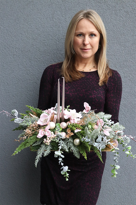 Pudrova Lukrecja, komplet świątecznych dekoracji