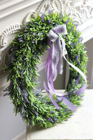 dekoracyjny wianek Lawendowe Pola