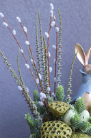 Zając Trębacz, stroik wielkanocny z zajączkiem