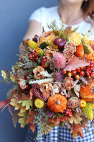 Moko Autumn 3, welurowy flowerbox jesienny