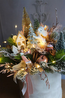 Childhood Big Pink, flowerbox świąteczny