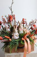 Cynamonovo, dekoracja wielkanocna w szufladzie