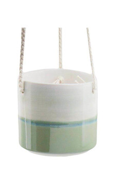 Melar Oscuro, osłonka doniczkowa wisząca, wym.15x16cm