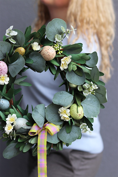 Ulisena, wielkanocny wianek na drzwi