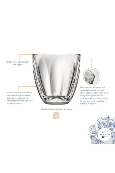 Lily, szklanka do zimnych napojów, La Rochere