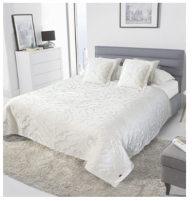 narzuta Coverlet Krem A, wym.160x220cm + poszewki 2 szt.  45x45cm