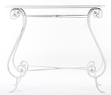 stolik Deluxe White, wym.79x90x48cm