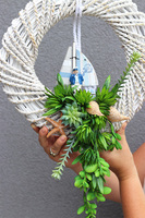 Mare, marynistyczny wianek na ścianę