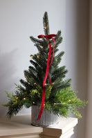 Choinka Mini Silver, realistyczna choinka świąteczna LED