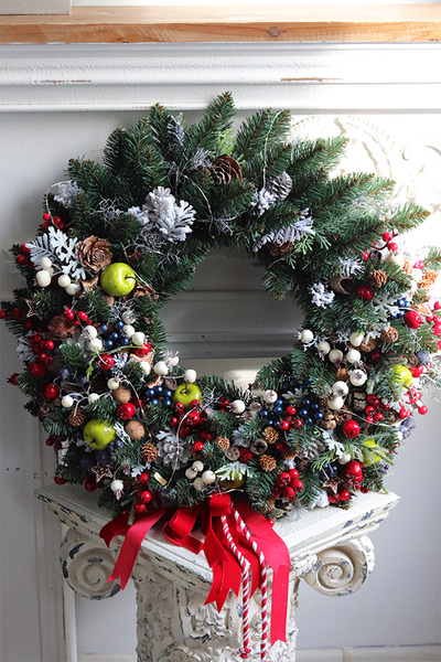 świąteczny wianek Kraina Magii 