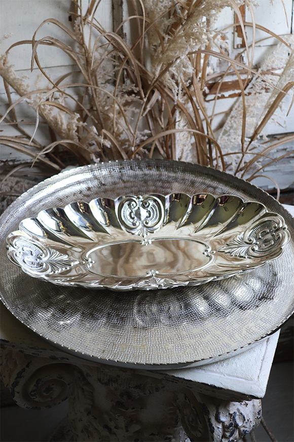 Ludwik XIV, taca ozdobna, wym.3.5x36x28cm