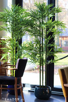 Bambus Ares, sztuczna roślina w donicy