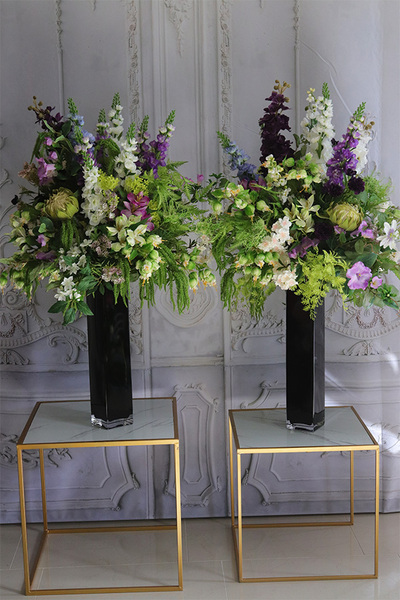 Imperial Elegance, ogromny bukiet w wysokim wazonie