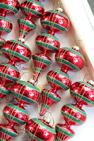 American XMAS, szklane bombki w pudełku