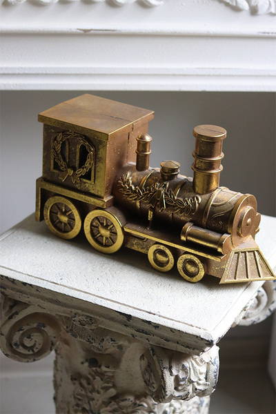 Polarna Lokomotywa, świąteczna figurka, ciuchcia