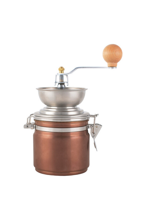 La Cafetiere Copper, ręczny młynek do kawy