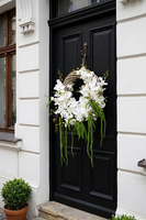 Orchidiana 2, asymetryczny wianek dekoracyjny