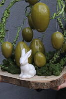 Easter Verde, stroik wielkanocny na plastrze drewna