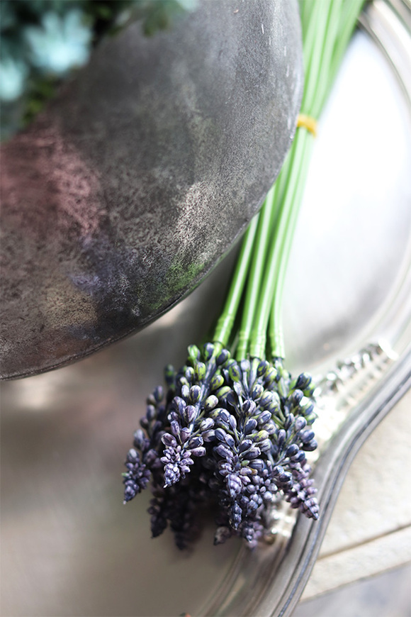 Szafirki, bukiecik niebieski, dł.25cm, 12szt. w bukiecie