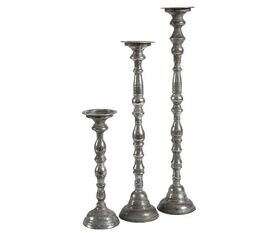 Grigio Świecznik metal b (średni), wym.13x13x59cm