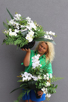 Orchidera Classica, bukiet nagrobny we wkładzie