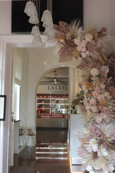 Laguel Boho Beige, girlanda ze sztucznych roślin