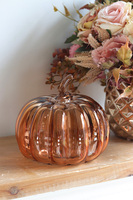 Glass Pumpkin, dekoracyjna dynia szklana	