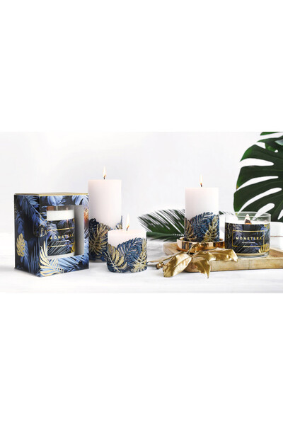 Monstera Blue świeca zapachowa tendom.pl