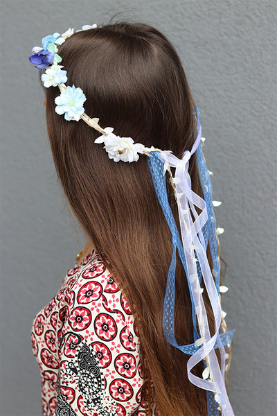 Blue Delicate, wianek na głowę, rozmiar uniwersalny