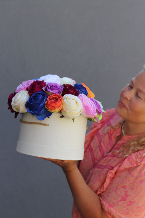 Koloretti, barwny różany flowerbox