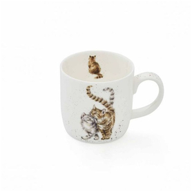 Happy Pets, porcelanowy kubek, kotki, poj.310ml