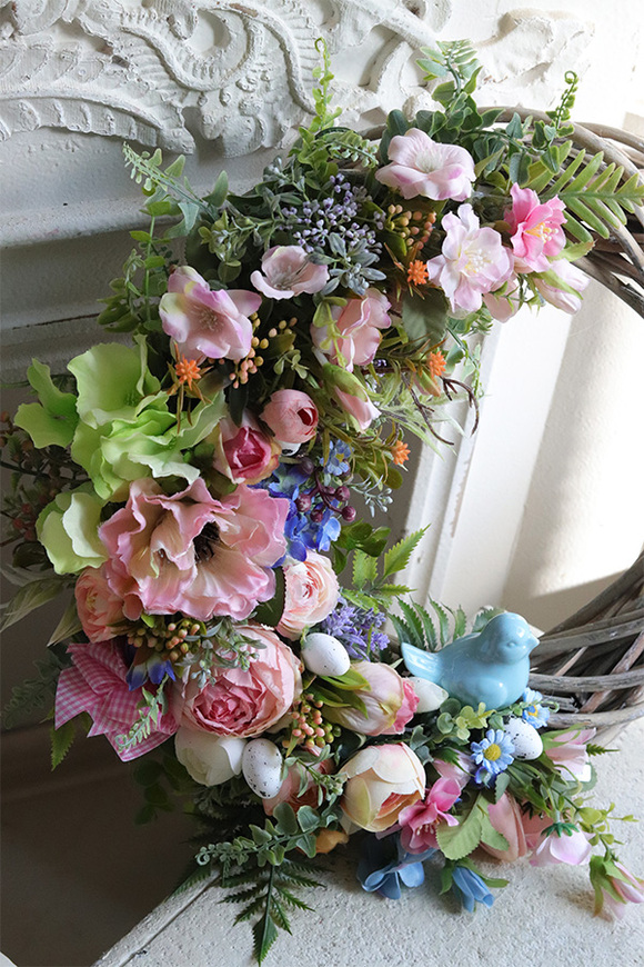 Ptasia Kraina 2, asymetryczny wianek na drzwi