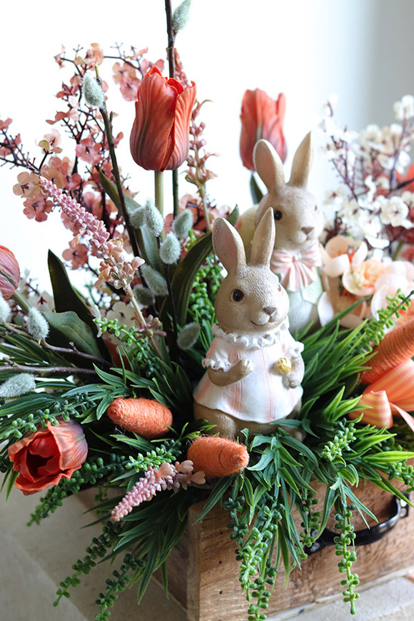 Cynamonovo, dekoracja wielkanocna w szufladzie