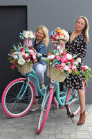 Bicycletta Primaveria, rower z dekoracją kwiatową