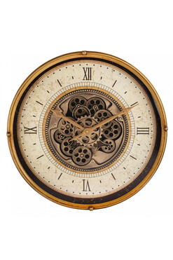 Newport, elegancki zegar ścienny, śr.60cm