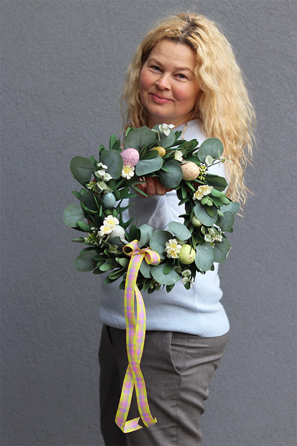 Ulisena, wielkanocny wianek na drzwi