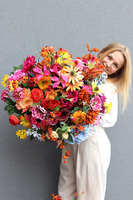 Janina Jesienna Grande 4, kwiatowa kompozycja nagrobna