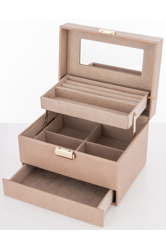 Audrey A, szkatułka na biżuterię z 2 szufladkami