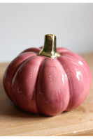 Pumpkin, dekoracyjna dynia ceramiczna, wym.11x9cm