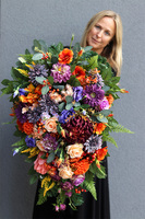 Jesień Życia, komplet jesiennych dekoracji nagrobnych