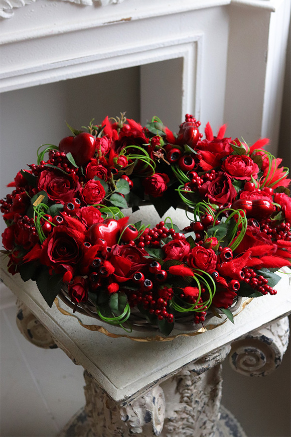 walentynkowy wianek, Czerwień Miłości