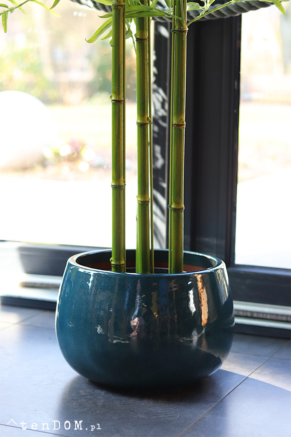 Bambus Ares, sztuczna roślina w donicy