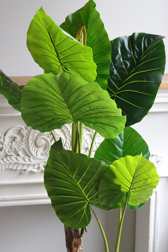 Filodendron Concrete, sztuczna roślina w doniczce